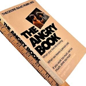 The Angry Book by Dr. Theodore Isaac Rubin, M.D. (1987 MMPB)
